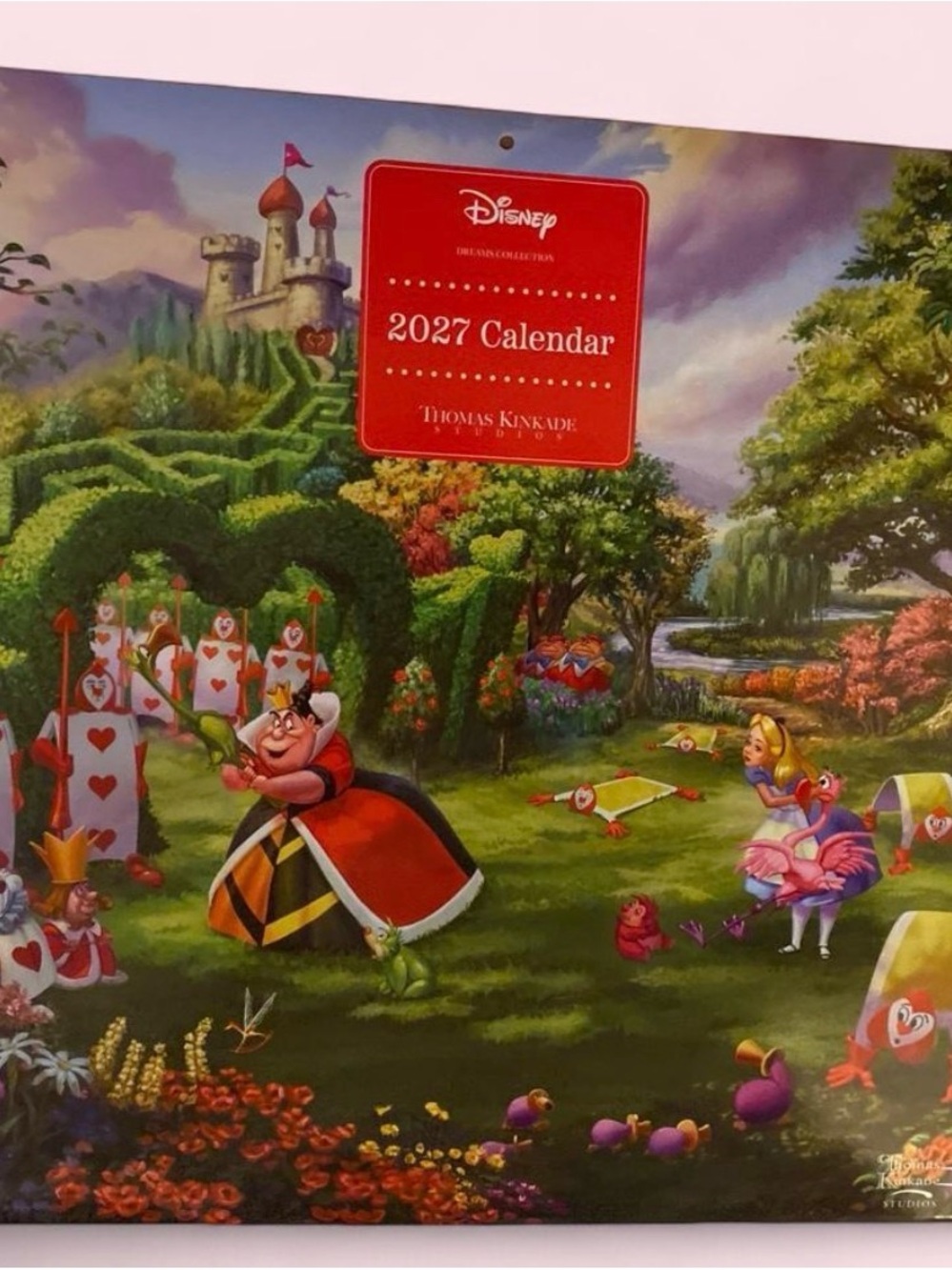 Disney 2027 Wall Calendar – Red Thomas Kinkade Studios